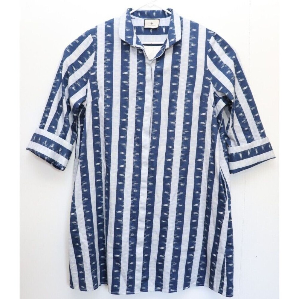 Tuckernuck Blue and White Striped Dress